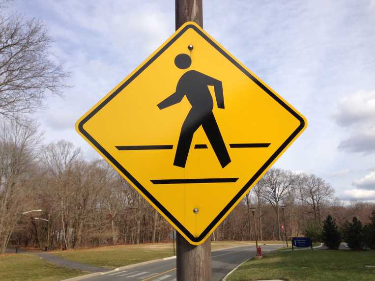 A Pedestrian Sign