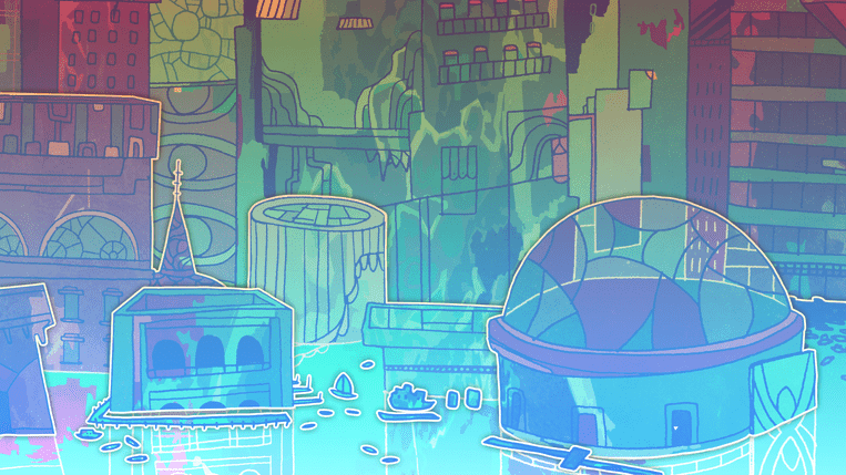 Our Flooded City Background Art